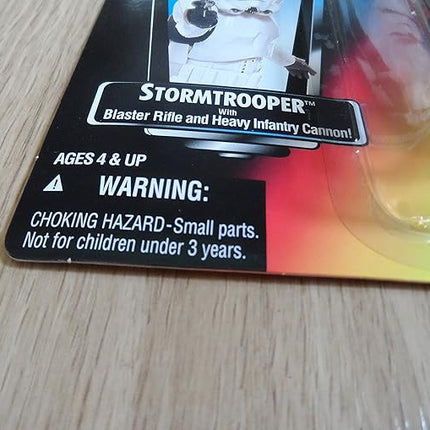Hasbro 1995 Star Wars Stormtrooper with Blaster Rifle and Heavy Infantry Cannon