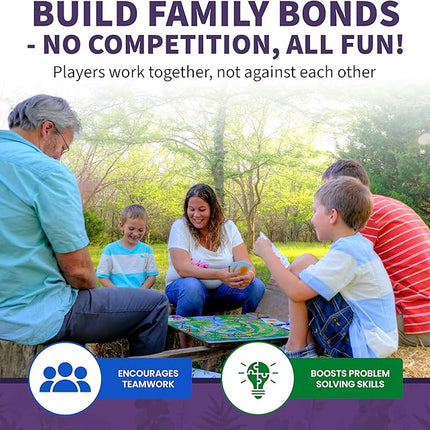 Wildcraft! an Herbal Adventure Cooperative Board Game - Learn 25 Herbs with No Reading Required - Educational Game for Kids 4+ & Families - Includes 3 Printable PDFs, Coloring Book & Plant Guide