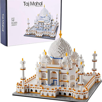 World Famous Architecture Taj Mahal Micro Building Block Set for Adults and Kid Age of 14+ - 3950PCS