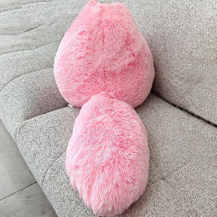 Winsterch Fluffy Giant Cat Stuffed Animal,20 inches Large Cat Stuffed Toys,Birthday for Girls Kids Girlfriend Mother Women,Big Cute Pink Plush Stuffed Animal Plush Toy