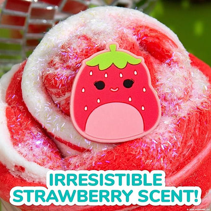 Original Squishmallows Scarlet Premium Cloud Slime - Limited Release, Strawberry Scent, 8 oz. Jar