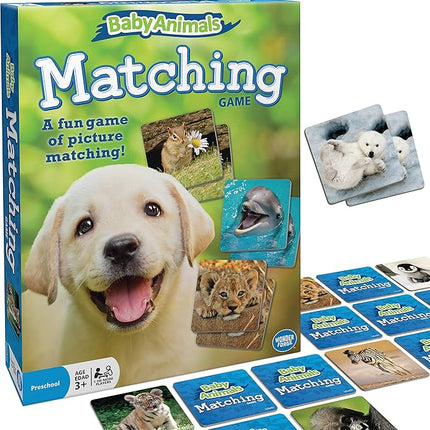 Wonder Forge Baby Animals Matching Game - Engaging Memory Booster | Age 3 to 5 | Fast-Paced, Fun & Educational | Ideal Gift for Easter