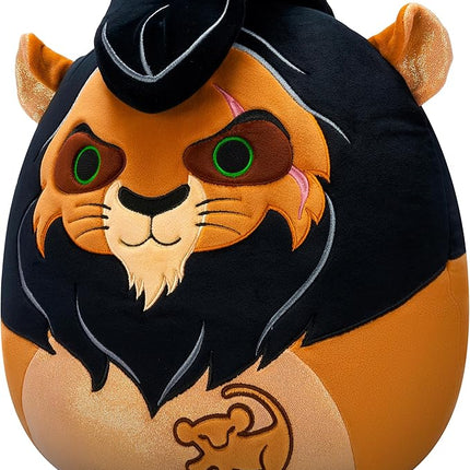 Squishmallows Original Disney 14-Inch Scar - Official Jazwares Plush (Large)