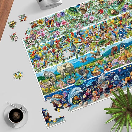 Puzzles for Adults 1000 Pieces, Soul in All Things Jigsaw Puzzles, Fun and Relaxing Challenging Puzzle, Home Decoration Puzzle, Interlock Perfectly No Dust