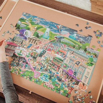 Alien Attack Sci-Fi Classics 1000-Piece Jigsaw Puzzle for Adults | Interactive Brain Teaser, Educational Toys & Games, Home Activities Building Kit for Creative Play | Nostalgic Gifts and Collectibles