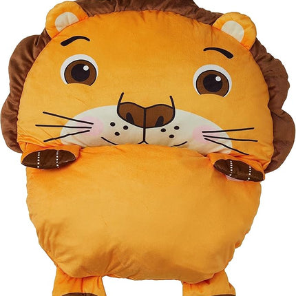 Kid's Nap Buddies Character Preschool Nap Mat, Toddler Sleeping Bag with Pillow for Daycare, Ages 3+