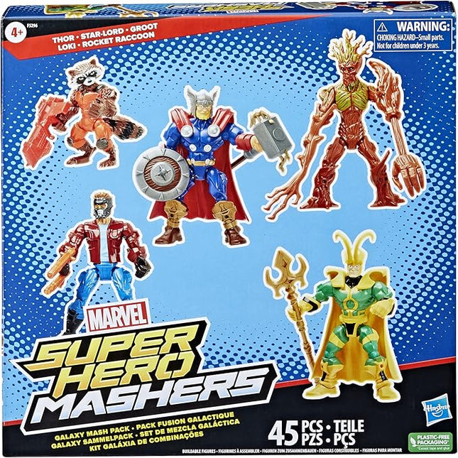 Marvel Super Hero Mashers Thor and Guardians of The Galaxy Pack
