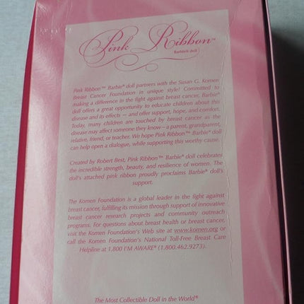 Barbie Collector Pink Ribbon Barbie Doll
