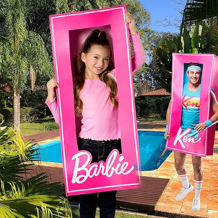 Rubies Barbie: Barbie Doll Box Costume for Kids, Girl's One Size