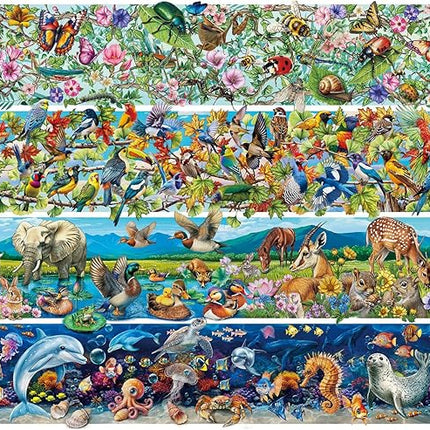 Puzzles for Adults 1000 Pieces, Soul in All Things Jigsaw Puzzles, Fun and Relaxing Challenging Puzzle, Home Decoration Puzzle, Interlock Perfectly No Dust