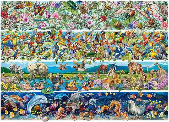Puzzles for Adults 1000 Pieces, Soul in All Things Jigsaw Puzzles, Fun and Relaxing Challenging Puzzle, Home Decoration Puzzle, Interlock Perfectly No Dust
