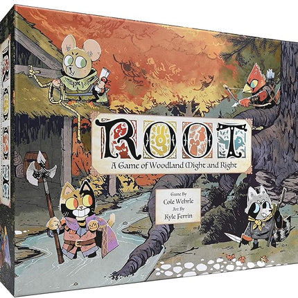 Root: A Game of Woodland Might and Right | Asymmetric Strategy Board Game by Leder Games | 2–4 Players | Ages 10+ | Adventure, Conflict & Area Control