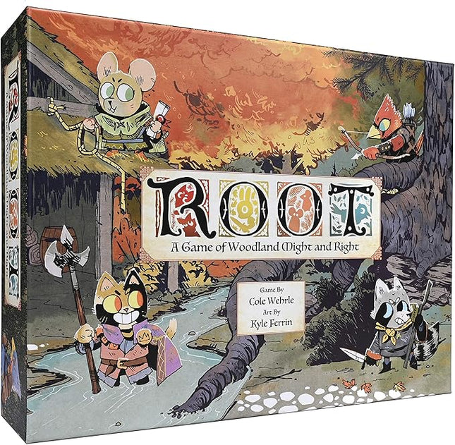 Root: A Game of Woodland Might and Right | Asymmetric Strategy Board Game by Leder Games | 2–4 Players | Ages 10+ | Adventure, Conflict & Area Control