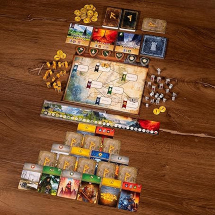 Asmodee The Lord of The Rings: Duel for Middle-Earth Board Game - Epic Strategy Game of Power and Conquest for Kids and Adults, Ages 10+, 2 Players, 30 Minute Playtime