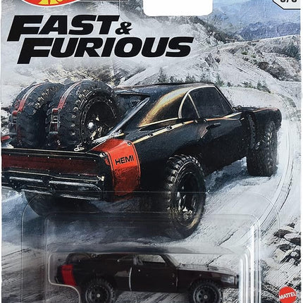 Hot Wheels '70 Dodge Charger, [Black] Fast Superstars 3/5