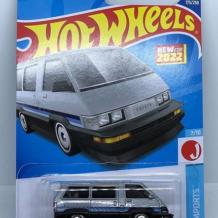 Hot Wheels 2022 - 1986 Toyota Van - Silver - HW J-Imports 7/10 - 173/250
