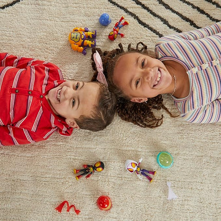 Spidey and his Amazing Friends Marvel Web-Spinners Gear Up for Adventure 4-Pack, 4-Inch Action Figures with 6 Accessories, Super Hero Toys for Kids 3+ (Amazon Exclusive)