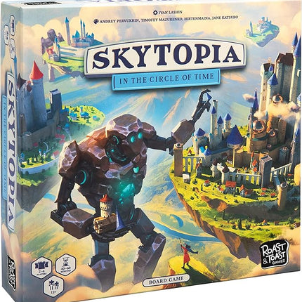 SkyTopia | Strategy Board Game | Strategy Game for Adults and Families | Family Game for Teens and Adults | Ages 14+ | 2-4 Players | Average Playtime 60 Minutes