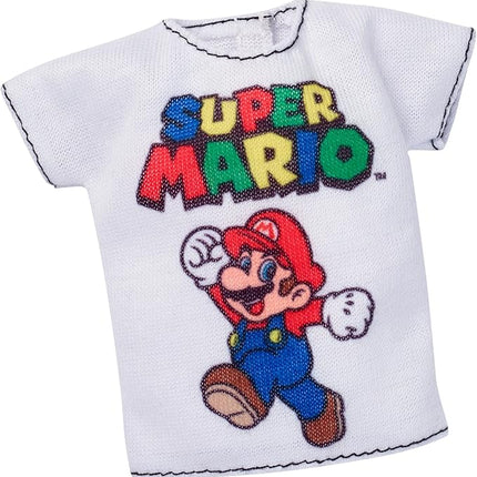 Barbie Fashion Super Mario, White Tee