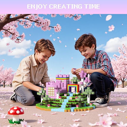Magnetic Blocks for Girls - 100 PCS Magnet Block Stacking Sensory STEM Outdoor Cubes Game for 3+ Years Old Boys&Girls Children Birthday Easter Gift, 3D Tiles Construction Weekends Toy Set, 0.8in