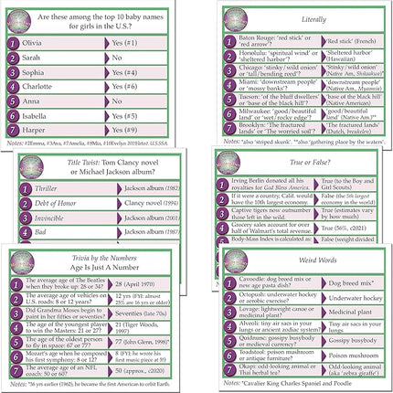 Matter of Fact — Fast-Paced, Rapid-Fire Trivia Challenge with Quirky Categories — Adult & Family Game Night Fun