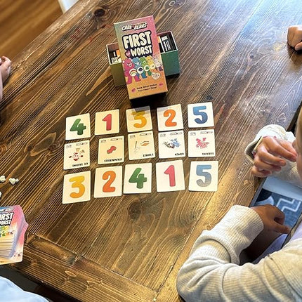 Care Bears Family Party Game - The Card Game About How Your Friends & Family Rank Things - for Kids, Tweens, Teens, Families, Kidult, Groups and Fun Parties with Polarizing Priorities