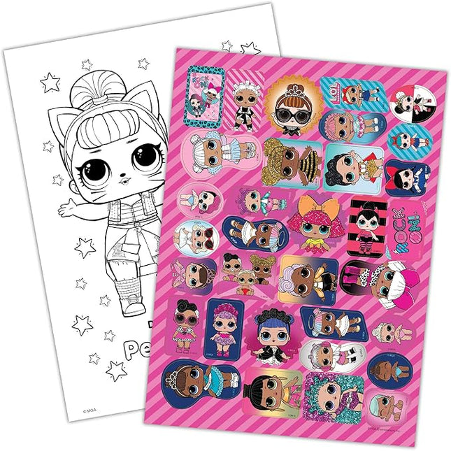 L.O.L. Surprise! 192-Page Coloring and Activity Book with Stickers 46252 Bendon