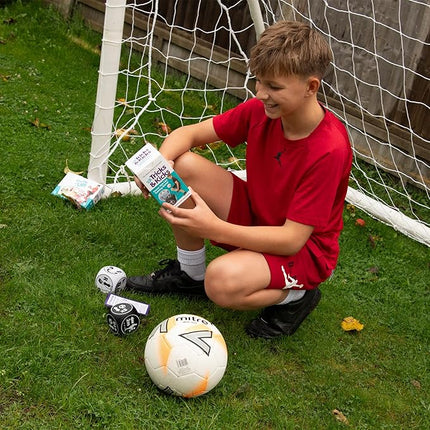 Shuffle Up Tricks & Kicks Soccer Dice Game - Soccer Challenging Skills Training Dice, Outdoor & Indoor Soccer Games for Kids, Kick Ups Training Dice, Soccer Gifts for Boys & Girls | (2 Dices)
