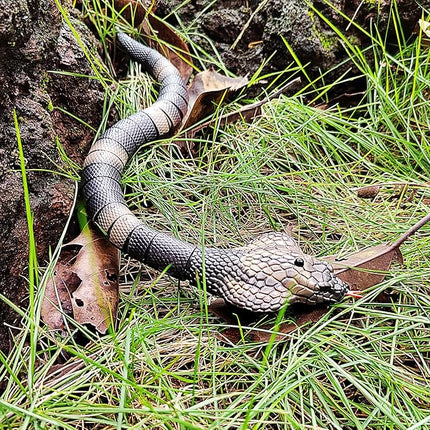 Upgrade Remote Control Snake Toy Electric Sensor RC Cobra Realistic Fast Flexible Moving Fake Joke Scary Trick Prank for Pets Cats Dogs Kids Boys Birthday Gifts