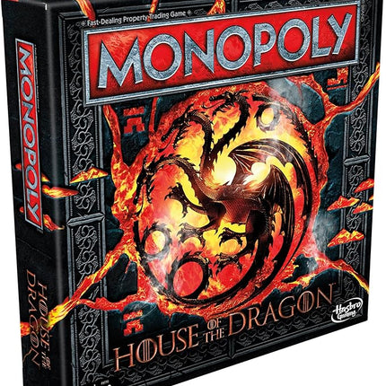 Monopoly House of the Dragon Edition Board Game | Based on the Hit TV Series | Ages 17 and Up | 2 to 6 Players | Strategy Games (Amazon Exclusive)