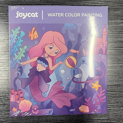 JoyCat Paint with Water Coloring Books for Toddlers, Watercolor Painting Sets for Kids Ages 3-5 4-8, Arts and Crafts Drawing Activities Toy Birthday Gift for Boys Girls (Underwater World)