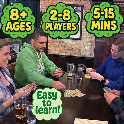 Pickles & Poppycock - A Game for Bluffers and Pickle Lovers - Pickle Gifts - Gifts for Pickle Lovers - Card Games for Adults and Kids - Social Bluffing Game for 2-8 Players and Ages 8+