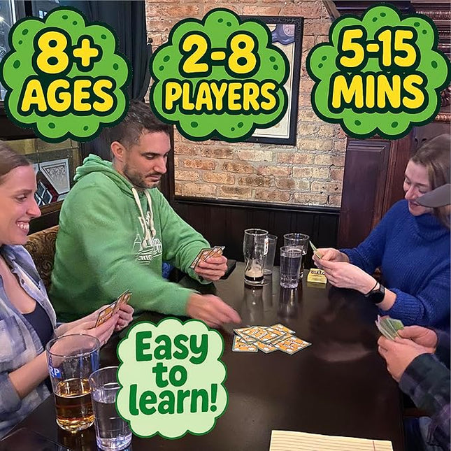 Pickles & Poppycock - A Game for Bluffers and Pickle Lovers - Pickle Gifts - Gifts for Pickle Lovers - Card Games for Adults and Kids - Social Bluffing Game for 2-8 Players and Ages 8+