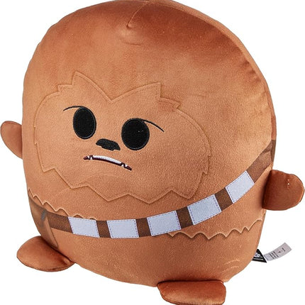 Mattel Star Wars Cuutopia Plush Figure, 10-inch Chewbacca Soft Rounded Pillow Doll, Collectible Toy Inspired by the Wookiee Character