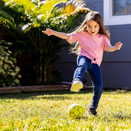 Nerf Mini Foam Sports Ball Set - Foam Football, Soccer Ball + Basketball Set Soft Foam Sports Set for Kids