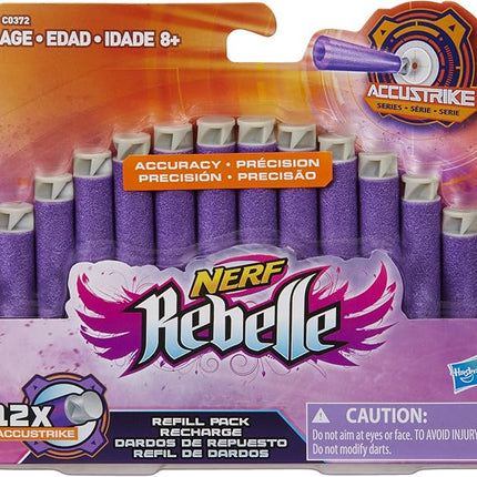 Nerf Rebelle 12 Dart Accustrike Ammo Set