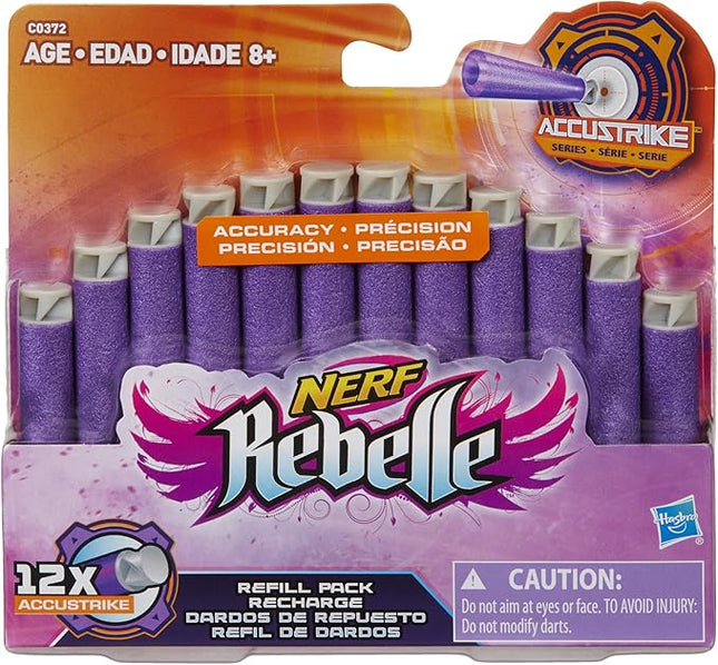 Nerf Rebelle 12 Dart Accustrike Ammo Set