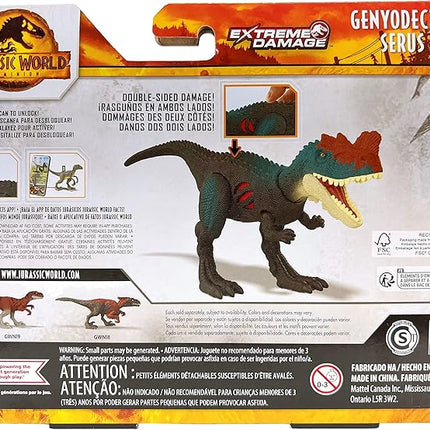 Jurassic World Dominion Extreme Damage Genyodectes Serus Dinosaur Action Figure
