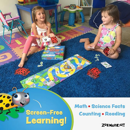 The Ladybug Game! Award Winning Kids Board Game. A Super Fun, Educational Game Your Kids and Will Love! Easy to Play, Perfect for - Birthday Gifts, Travel, Home, Parties, at Grandparents Home!