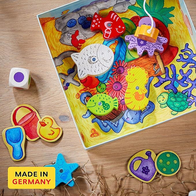 HABA My Very First Games - Here Fishy Fishy! Magnetic Fishing Game Ages 2+ Made in Germany Toddler Games, Learning Toys, Preschool Toys