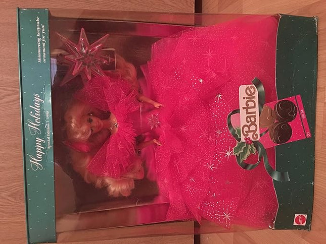Barbie Mattel Happy Holidays 1990
