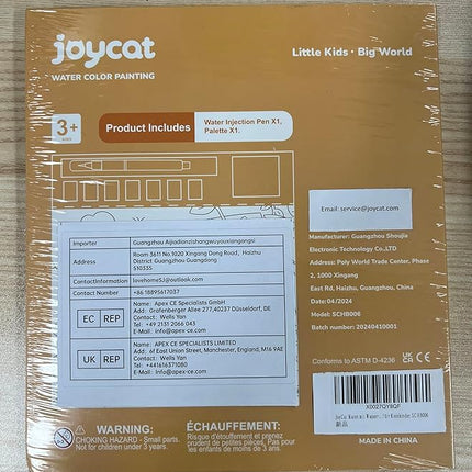 JoyCat Paint with Water Coloring Books for Toddlers, Watercolor Painting Sets for Kids Ages 3-5 4-8, Arts and Crafts Drawing Activities Toy Birthday Gift for Boys Girls (Common Knowledge)