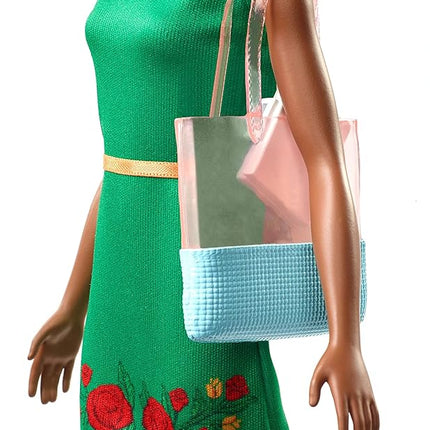 Barbie Travel Nikki Doll, Kitty Ear Brunette Hair, with 5 Accessories