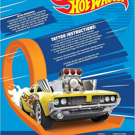 Hot Wheels 48 Page Coloring and Activity Book with Temporary Tattoos, 59068 Bendon