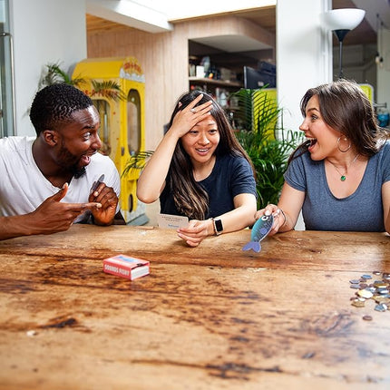 Big Potato Sounds Fishy Board Game: The Bluffing Family Game for Kids 10+ - Best New Family Quiz Games, Trivia Games for Groups of People