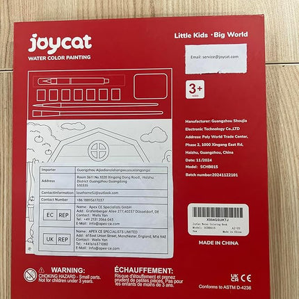 JoyCat Paint with Water Coloring Books for Toddlers, Watercolor Painting Sets for Kids Ages 3-5 4-8, Arts and Crafts Drawing Activities Toy Birthday Gift for Boys Girls (Farm)