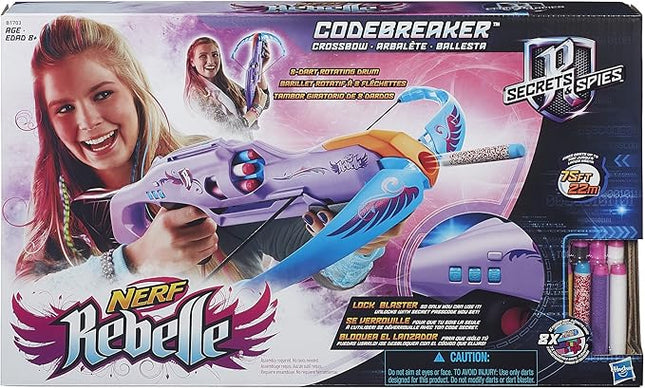 Nerf Rebelle Codebreaker Crossbow Blaster