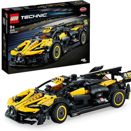 LEGO 42151 Technic Bugatti Car Toy Car Racing Model Car Collectible Iconic Vehicles from 9 Years Old