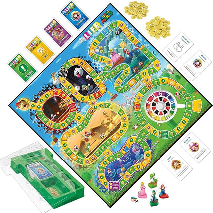 Hasbro Gaming The Game of Life: Super Mario Edition Board Game for Kids Ages 8 and Up, Play Minigames, Collect Stars, Battle Bowser