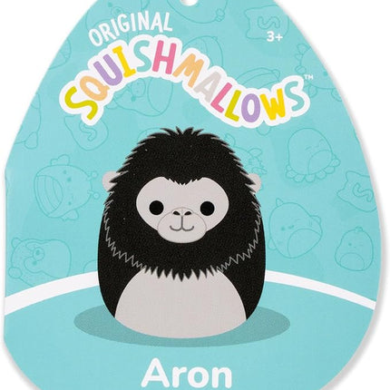 Squishmallows Original 14in Aron The Black Gorilla – Official Jazwares Plush (Large)